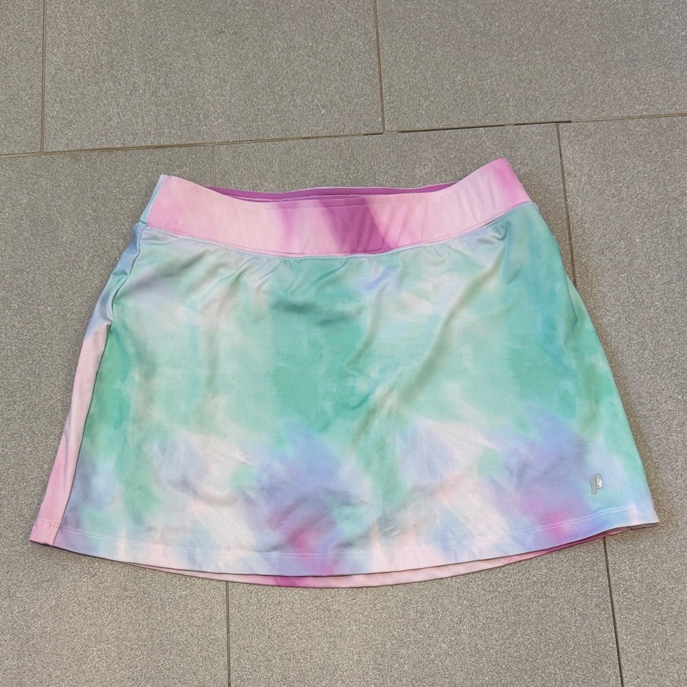 Prince Pastel Tie-Dye Girl’s Tennis Skirt